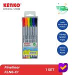 KENKO FINELINER / SPIDOL / MARKER / GEL PEN WARNA FINELINER FLN6-C1
