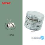 Binder Clip Klip Penjepit Kertas Joyko Silver SL - 107SL-40Pcs