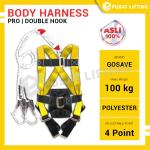 Body Harness Safety Double Hook Absorber Gosave Pro Big Hook Full Body
