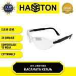 Hasston Kaca Mata Kerja Bening / Safety Glasses (2100-003)