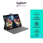 Logitech Slim Folio Keyboard Case Wireless Bluetooth for iPad 10th Gen