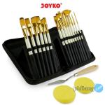 Art Brush Set Alat Lukis Kuas Cat Air Minyak Acrylic Joyko BRS-12