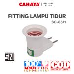 CAHAYA - Fitting Lampu Tidur Saklar Fitting Colok E27 SC-6511