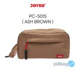 Kotak Tempat Pensil Pencil Case Joyko PC-5015 - Ash Brown