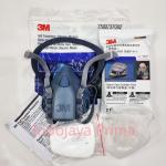 Masker 3M 7502 3M Half Facepiece Respirator Half Gas Mask Medium 7in 1