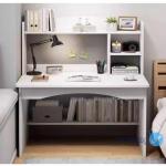 Furnibest Meja Belajar Meja Komputer Meja Kantor Meja Kerja - MK-90 WHITE