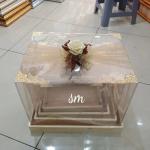 kotak hantaran seserahan - natural, S