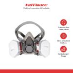 Masker Gas Taffware Half Mask Respirator KN95 - 6200