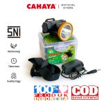 CAHAYA - Senter Kepala LED 20W/25W Putih/Kuning Rechargeable CA-3625P/K