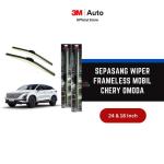 3M Wiper Frameless Mobil Chery Omoda - 24 dan 18 inch