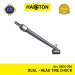 Hasston Dual-Head Tire Chuck / Kepala Inflator Pengisi Angin Ban (0200-304)