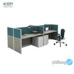 WS 001 4S/Office Station/Meja Kerja Partisi/Work Station