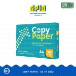 COPY PAPER - Kertas HVS (A4 / F4) 75 Gsm - Rim - A4