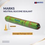 MARKS Neutral Cure Silicone Sealant Sausage - Grey