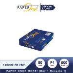 PaperOne Kertas Quarto 80gr All Purpose 1 Rim (500 lembar) Kertas HVS