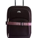 Koper Polo Kain Ukuran 18 Inch - Koper Kain Polo Travelbag - Cokelat