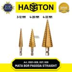 Hasston Mata Bor Pagoda Spiral Multi / Hss Titanium Coated (0501) - Pagoda Straight, 3-12 mm