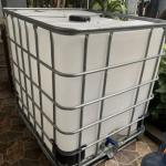 kempu / ibc tank / tangki air 1000L sudah bersih