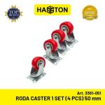 Hasston Roda Gepeng 50mm 1Set / Roda Kastor / Caster Wheel (3361-051)