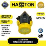 Hasston Masker Hidung Engkel + Obat / Chemical Respirator (2343-001) - NP305 Engkel