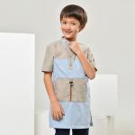 Rabbani - Baju Muslim Anak Bani Batuta Jukid Farid Exclusive - 63F Aqua, 1-2 Tahun (XXS)