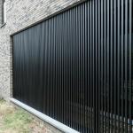 Pagar Rumah minimalis dengan bahan holo 2x2 galpanis