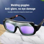 Kacamata Las Otomatis Dual Glass Auto Darkness Kacamata Welding Glasse