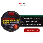 3M Double Tape Black Foam Automotive Premium - 10mm x 4m