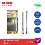 KENKO GEL PEN ART Gel Black Mix Color 2 PCS