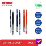 KENKO GEL PEN / PEN GEL / PEN TINTA GEL / PULPEN GEL LV-2000 - Merah
