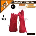Sarung Tangan Las YUTAKA 14 INCH - Merah