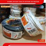 Kabel Listrik NYLHY 2X0,75 KITANI panjang 50 meter kabel serabut terbuat dari tembaga murni berkualitas