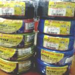 Kabel NYAF 1x2.5 mm Hitam Meteran SUPREME