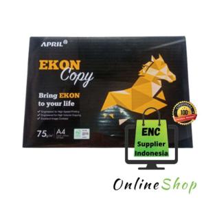 ekon a4 500 lembar kertas a4 75gr hvs fotocopy 75 gram print per rim , kemasan bubblewrap