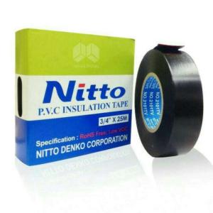 Electrical tape 25 meter NITTO untuk sambungan kabel
