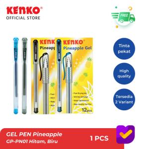 GEL PEN Pineapple /PEN/PENA/PULPEN - Hitam