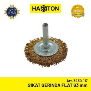Hasston Sikat Baja Gerinda Flat 63mm / Sikat Kawat (3450-117)