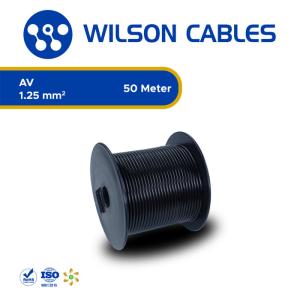 AV 1.25 mm2 50 Meter - Kabel Otomotif Wilson Cables - Blue