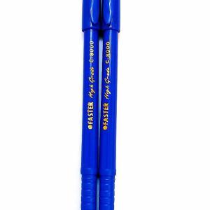 Ballpoint/Pulpen Faster C8000 ,0.7mm isi 12 pcs- blue and Red - Merah