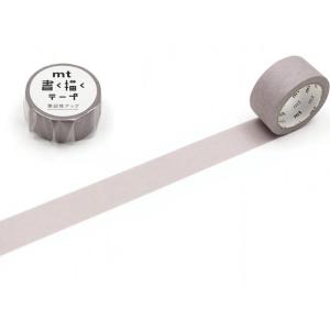 MT KakuKaku Basic Color Washi Tape - Pastel Mocha, Roll