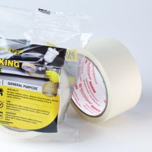 Nachi Masking Tape Lakban Kertas Cream 48 mm x 20 Yard