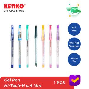 KENKO GEL PEN / PEN GEL / PEN TINTA GEL Hi-Tech-H 0.4 Mm - Merah Muda