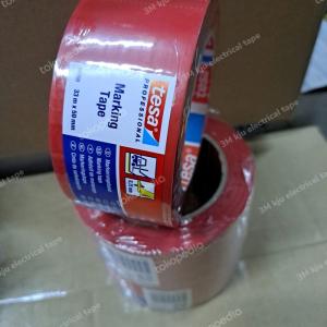 tesa Floor marking tape red 50mm x 33m