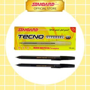 Standard Pen - Tecno Hypergel 0.5 Isi 12 pcs (Pulpen, Pena, Ballpoint)