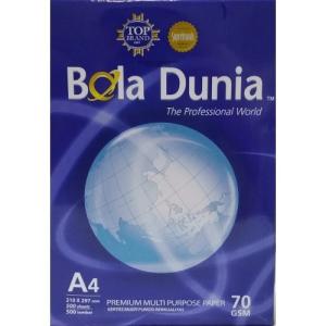Termurah Kertas Print Fotocopy HVS A4 70 gr Bola Dunia / Rim