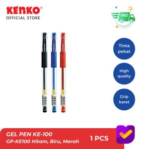 KENKO GEL PEN / PEN GEL / PULPEN GEL KE-100 - Biru