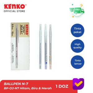 KENKO BALL PEN NOJI N-7 / PULPEN N-7 NOJI - Hitam