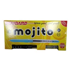 Standard Pen - Mojito 0.5 Gel Isi 12 pcs (Pulpen, Ballpoint, Pena,) - Hitam