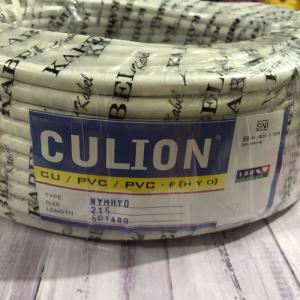 KABEL SERABUT 2x1,5 CULION PUTIH (HARGA PERMETER) - Putih