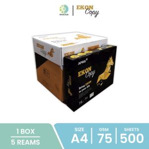 KERTAS A4 75 gram EKON Kertas HVS Murah KERTAS FOTOKOPI Bisa Gosend